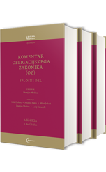 Komentar Obligacijskega zakonika (OZ) – splošni del